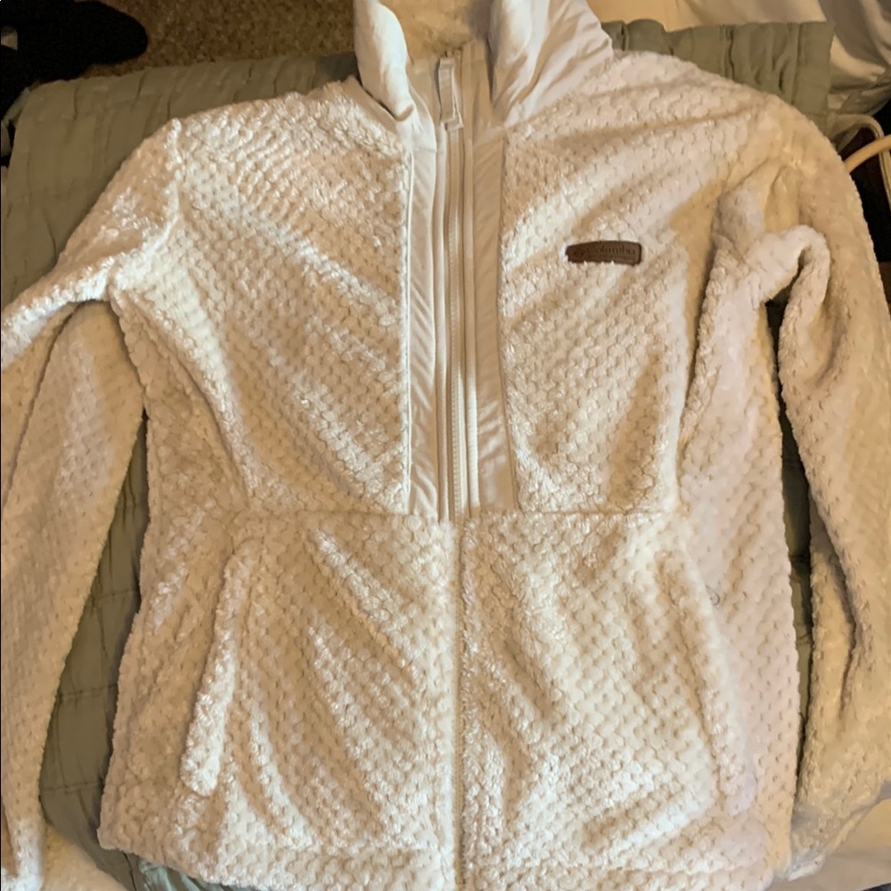 Never Been Worn Columbia Fireside III Textured Zip-Up Jacket